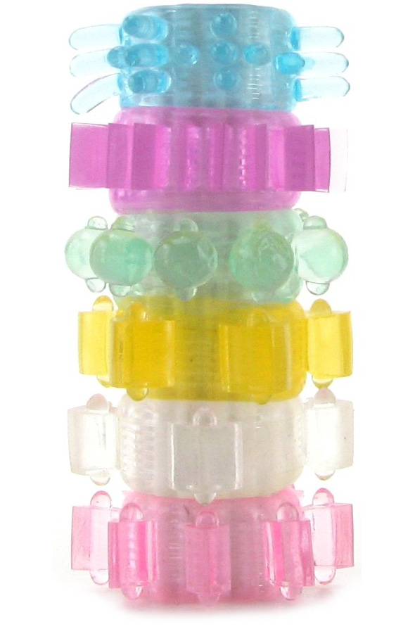 Doc Johnson Tower of Power Stretchy Cock Rings