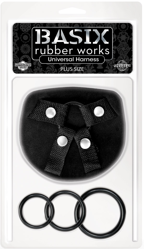 Pipedream Basix Rubber Works Universal Harness Plus Size