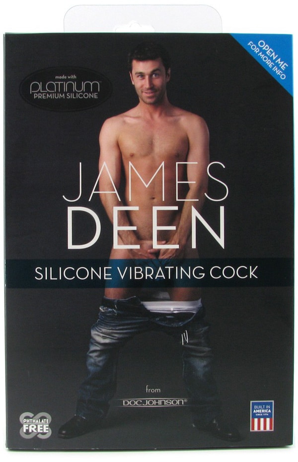 Doc Johnson James Deen Vibrating Silicone Cock