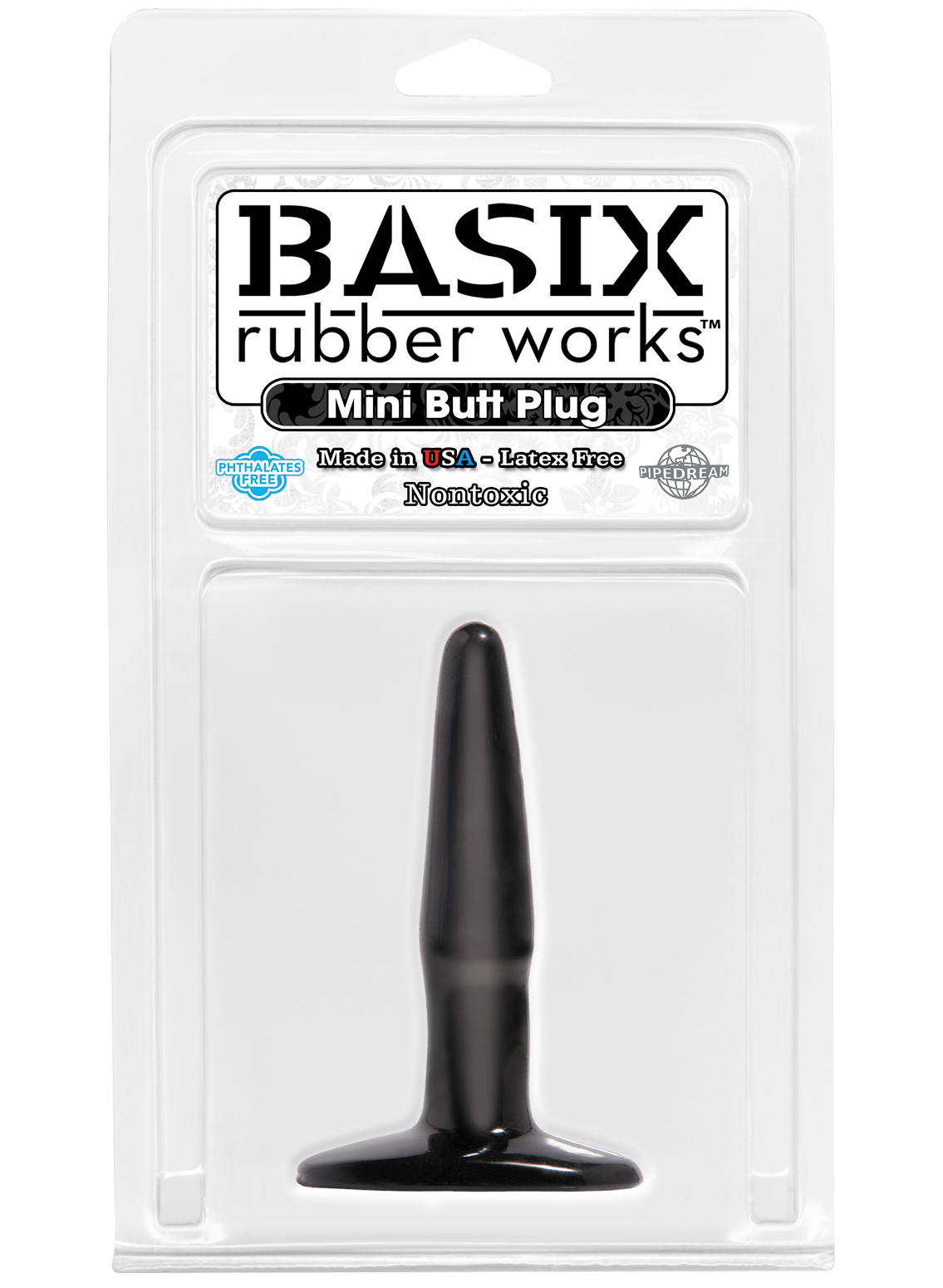 Pipedream Basix Rubber Works Mini Butt Plug