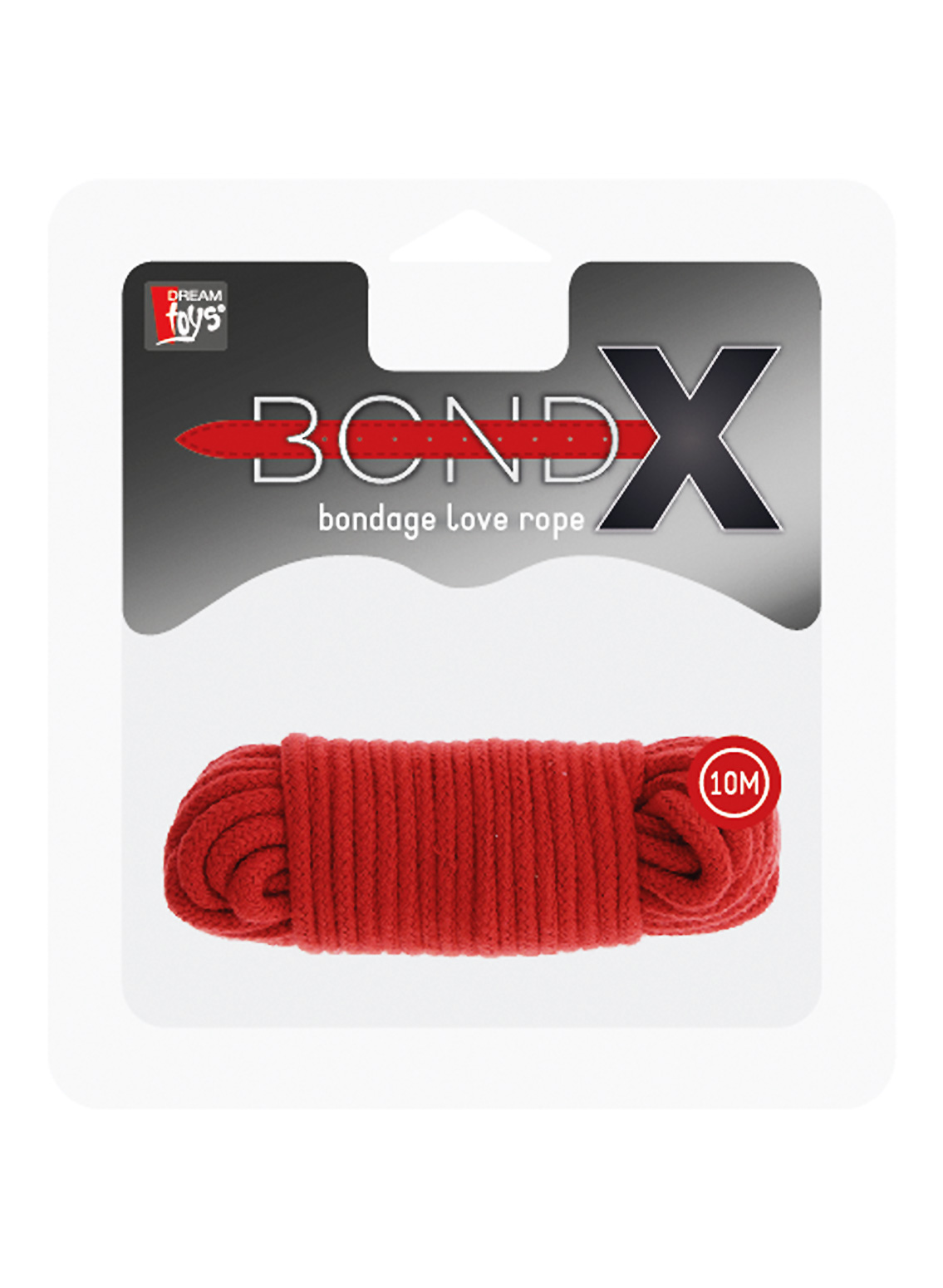 BondX Bondage Love Rope Red