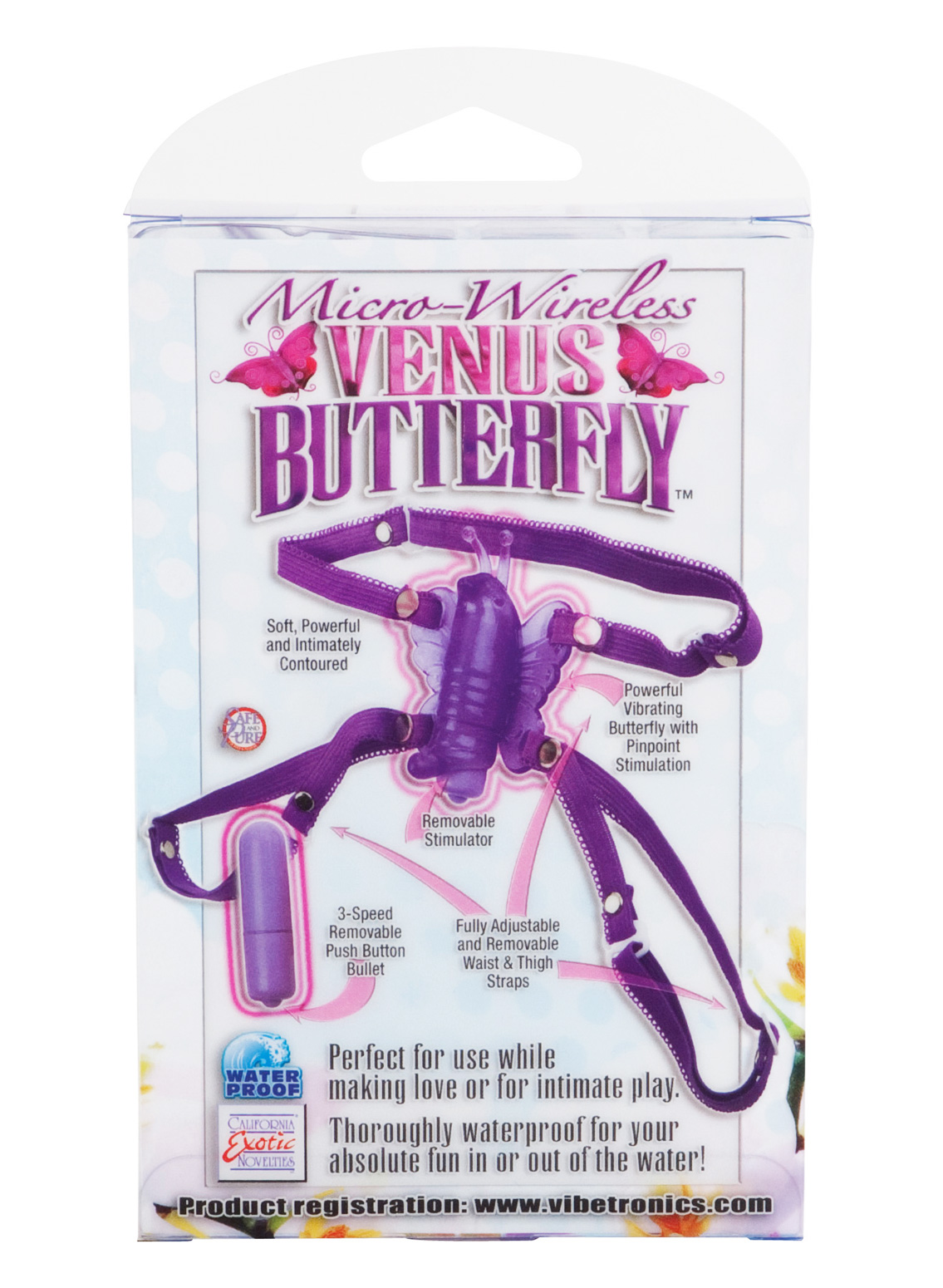 Calexotics Micro Wireless Venus Butterfly