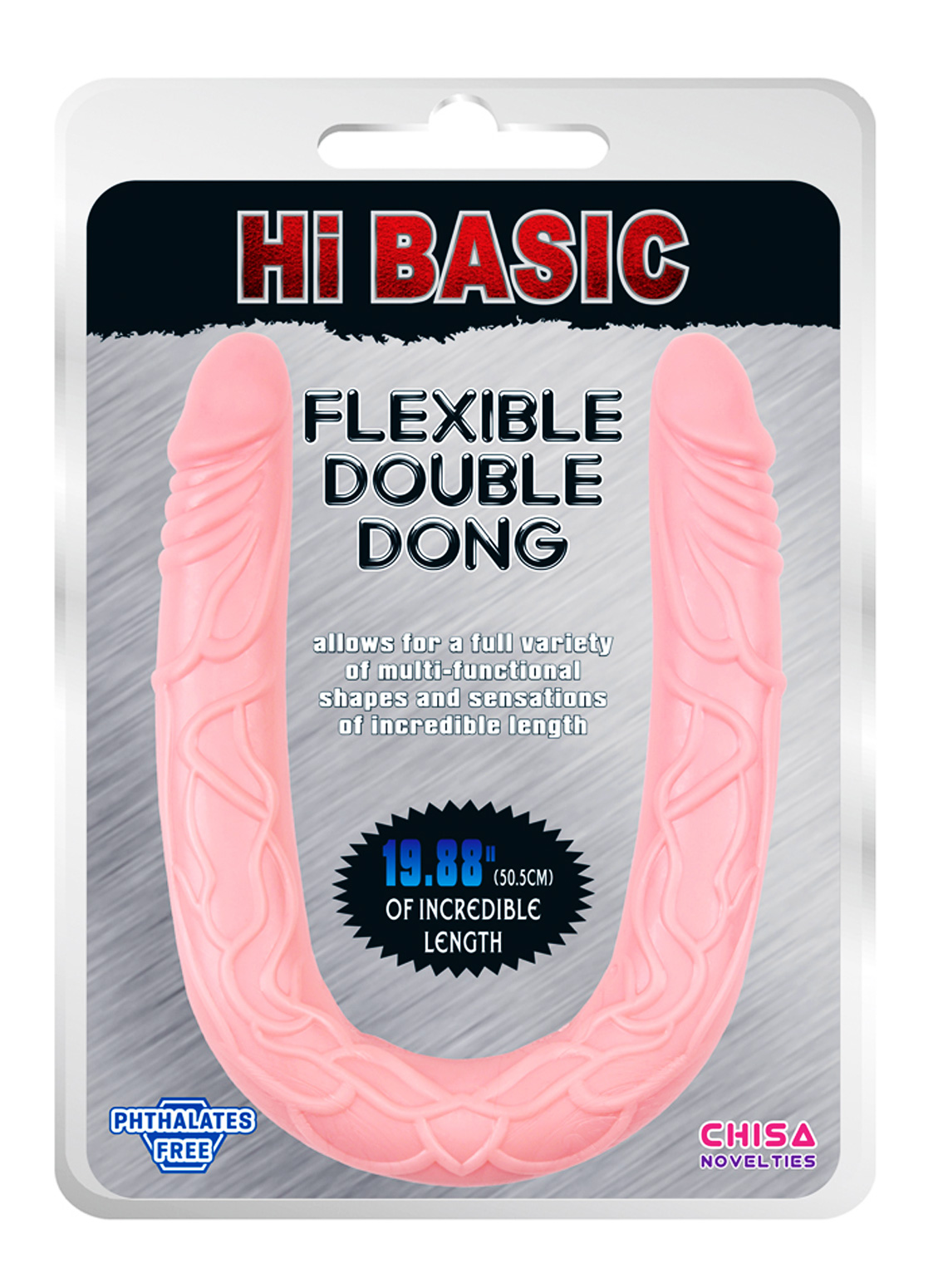 Chisa Novelties Hi Basic Flexible Double Dong