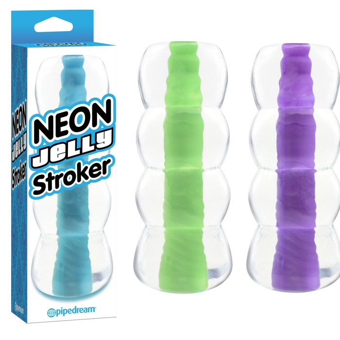 Pipedream Neon Jelly Stroker