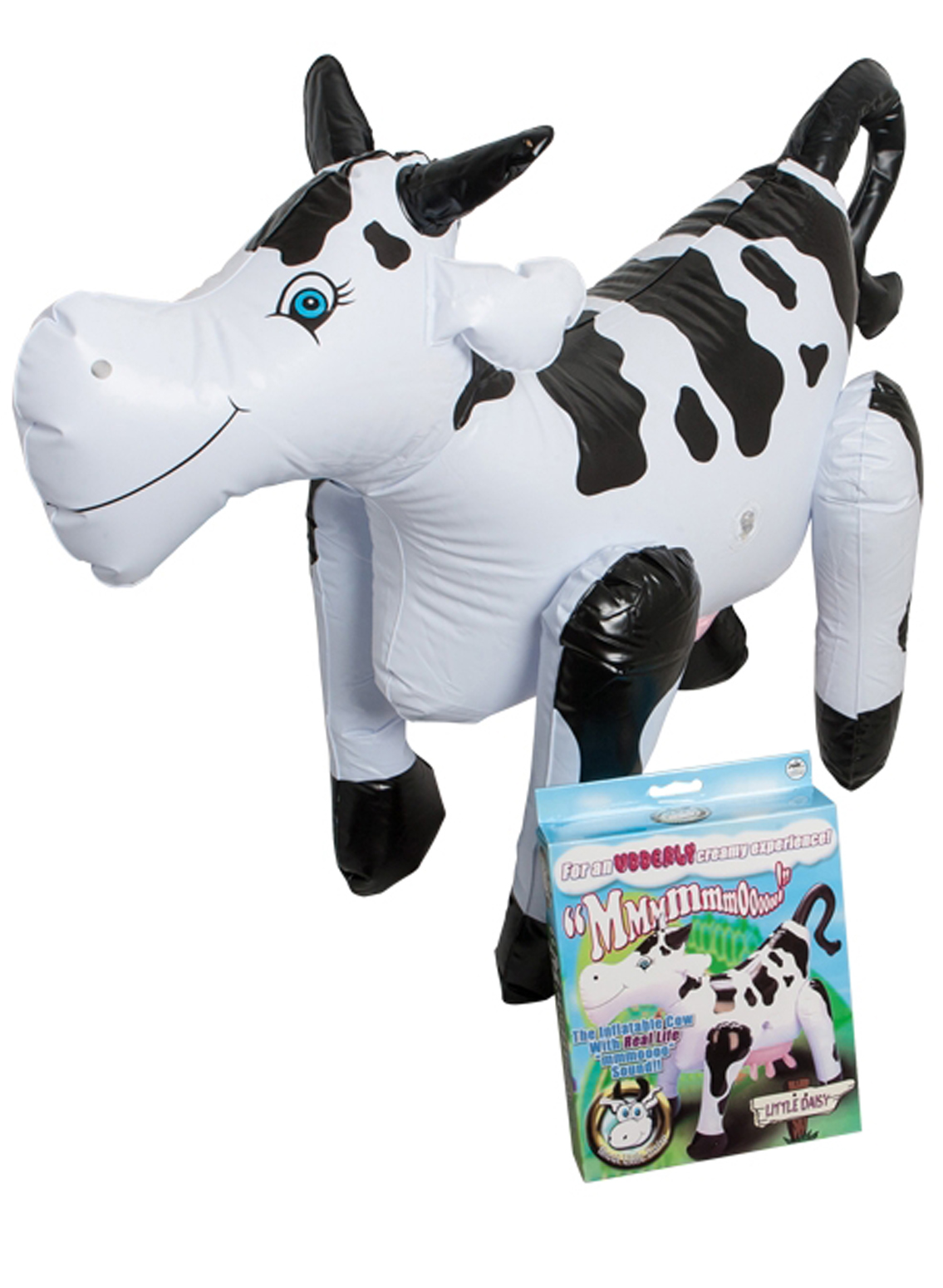 NMC Little Daisy Inflatable Blow Up Cow