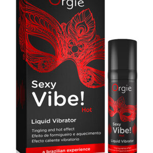 Orgie Sexy Vibe Liquid Vibrator -Hot