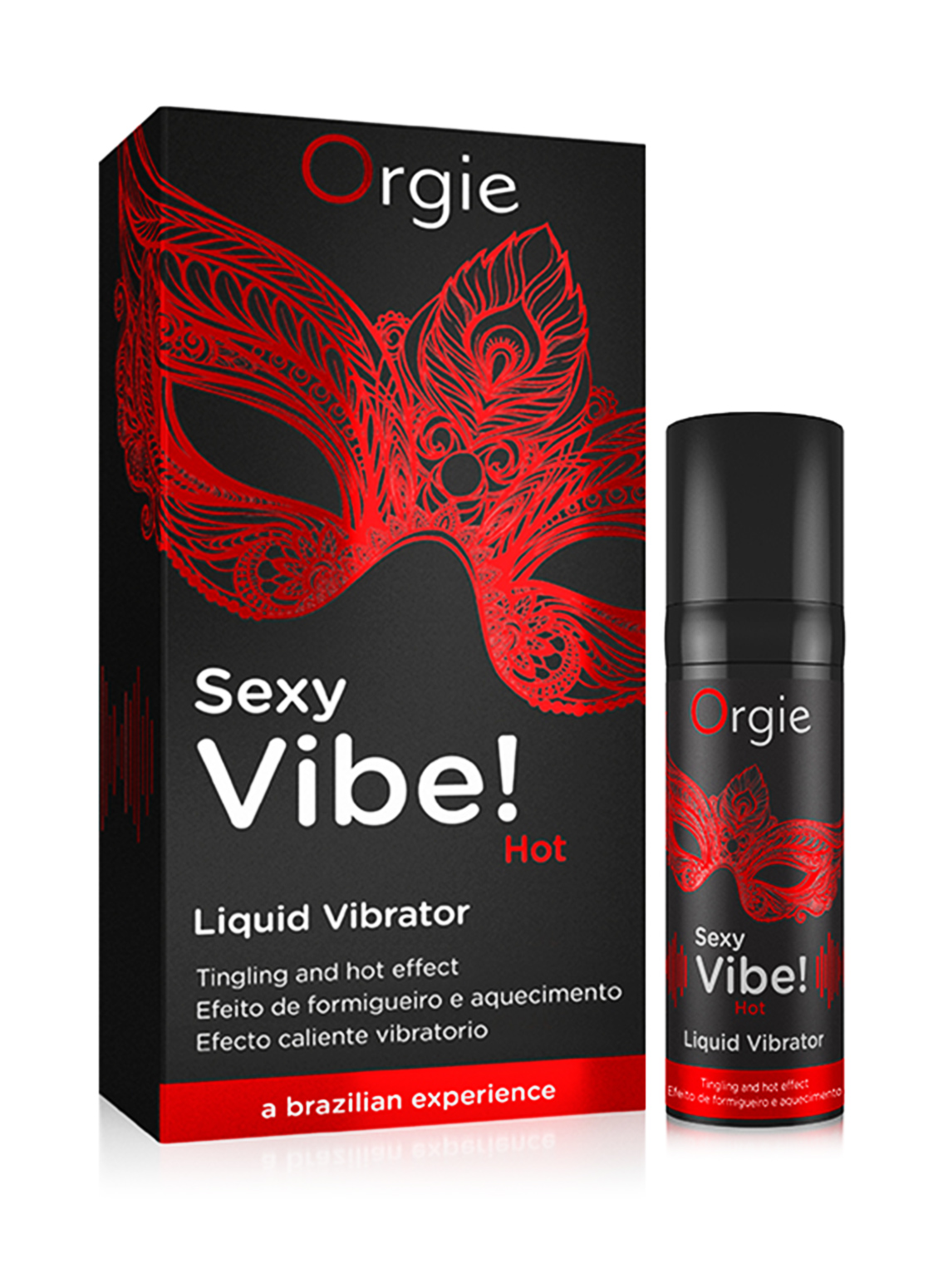 Orgie Sexy Vibe Liquid Vibrator -Hot