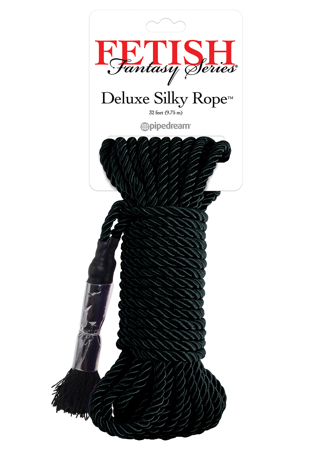 Fetish Fantasy Deluxe Silky Rope 10M Black