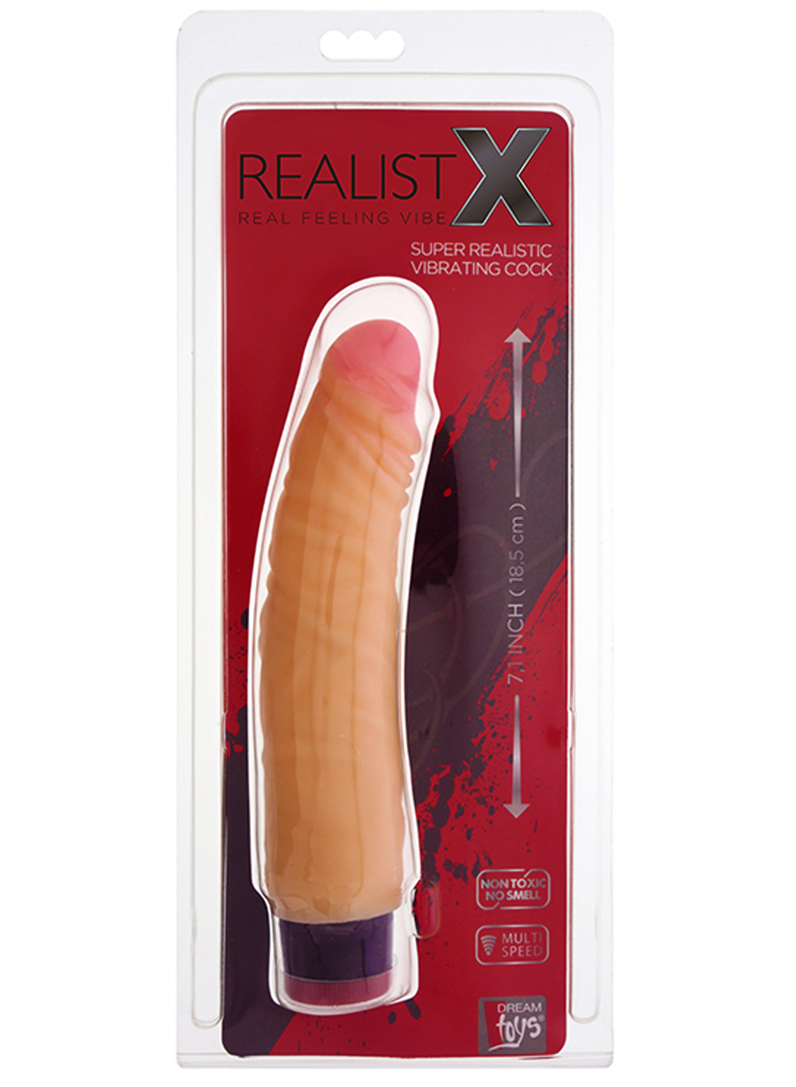 Dream Toys Realstuff /RealistX 7.5" Vibrator