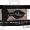 Shots Regular Diamond Heart Butt Plug
