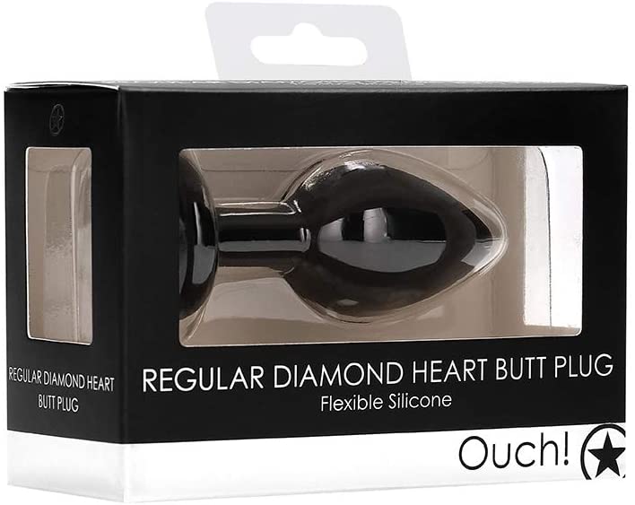 Shots Regular Diamond Heart Butt Plug