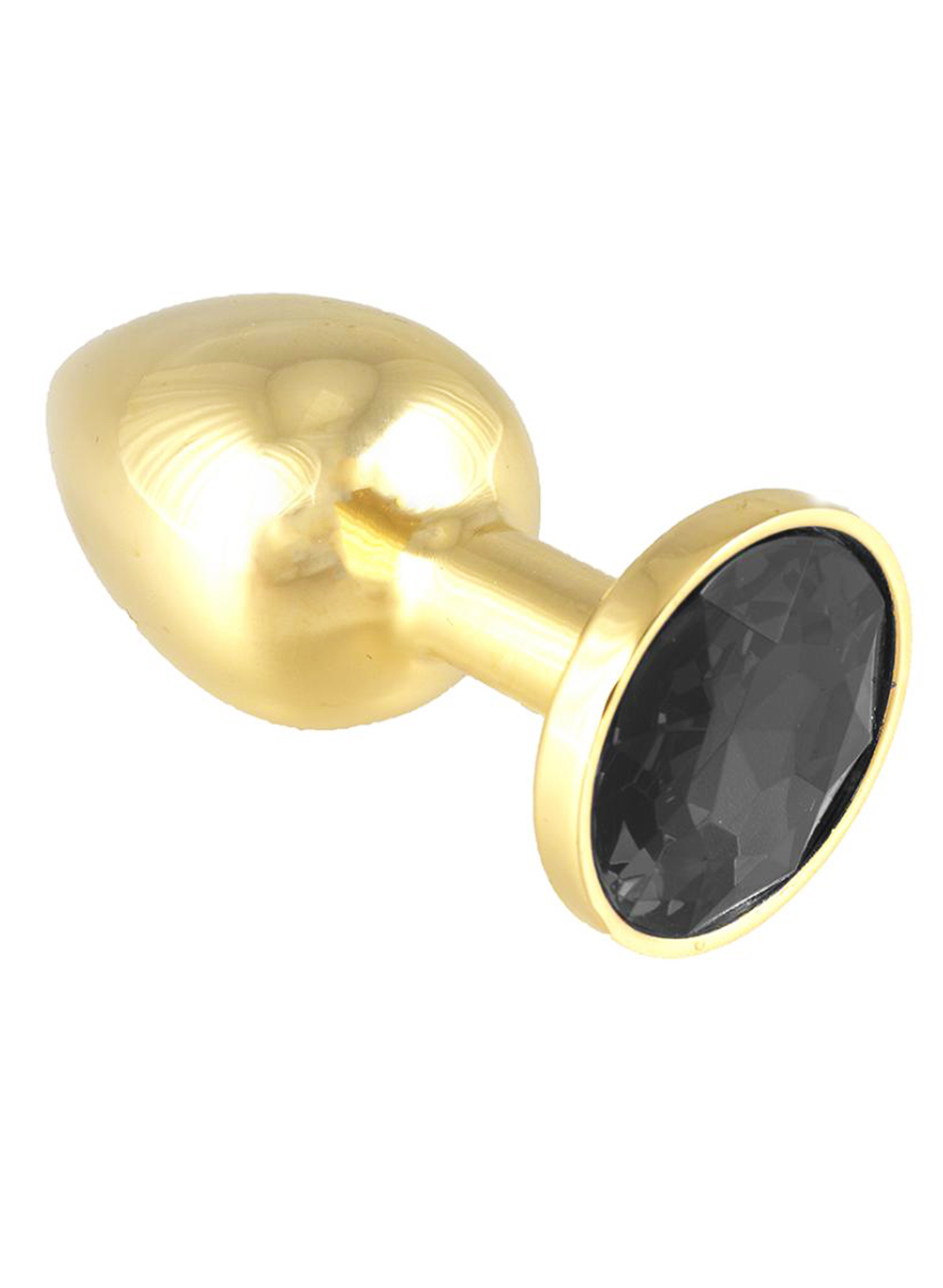 Rimba Golden Butt Plug With Crystal