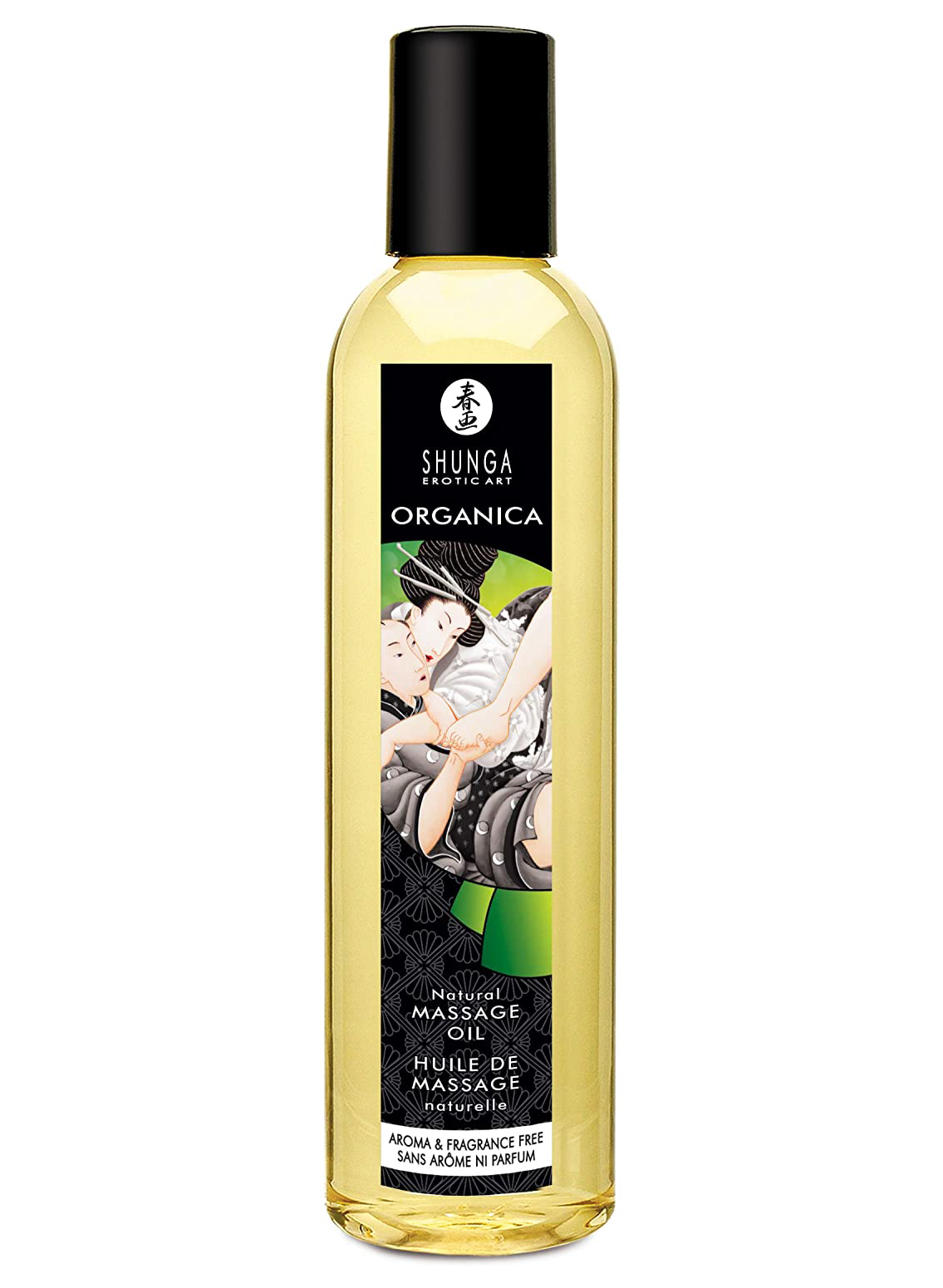Shunga Organica Massage Oil Natural free aroma