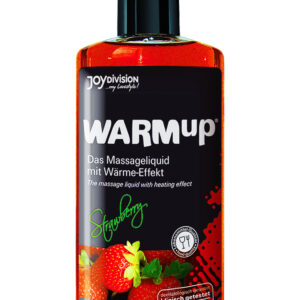JoyDivision WARMup Strawberry Massage Oil 150ml